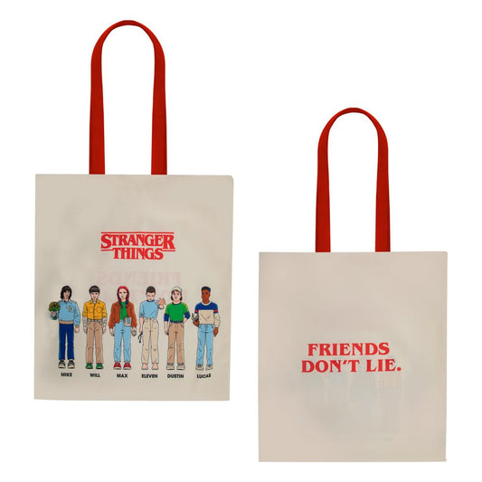 Stranger Things Tote Bag Friends Don't Lie P035332