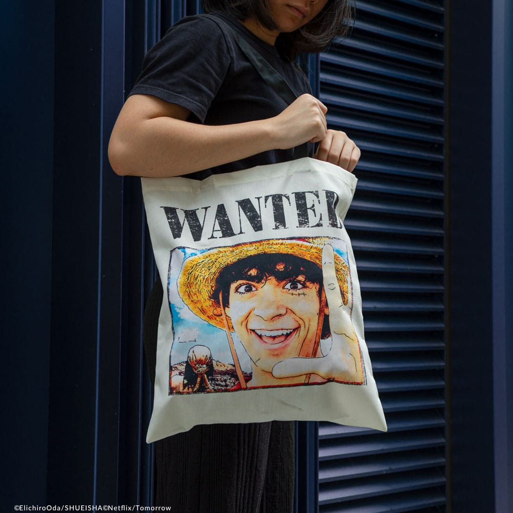 One Piece Tote Bag Wanted Luffy P035333
