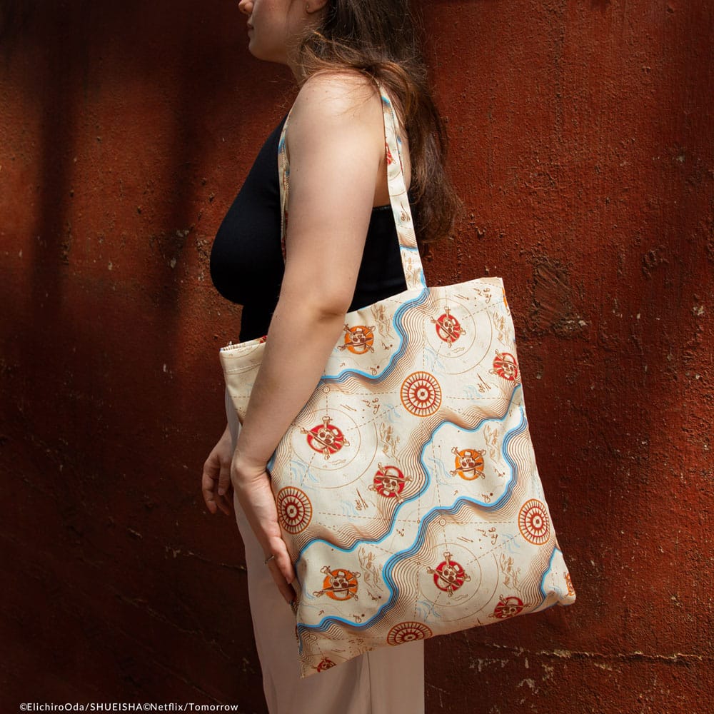 One Piece Tote Bag Map P035336