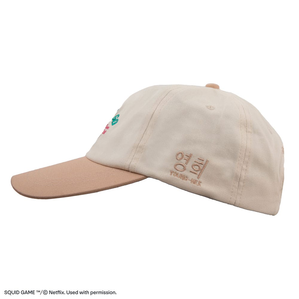 Squid Game Curved Bill Cap Red light, green light P035356