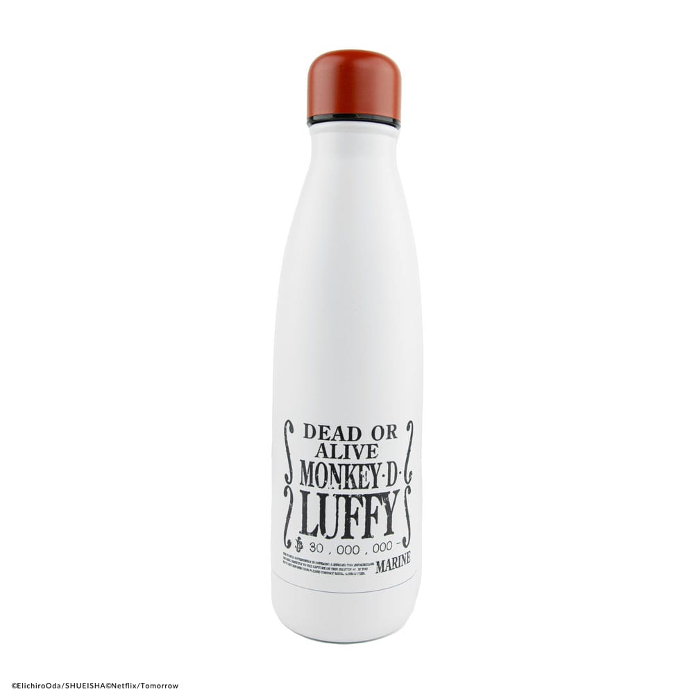 One Piece Thermo Water Wanted Luffy P035412