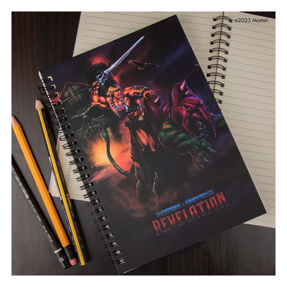 Masters of the Universe - Revelation: He-Man with Battle Cat Notebook P035427