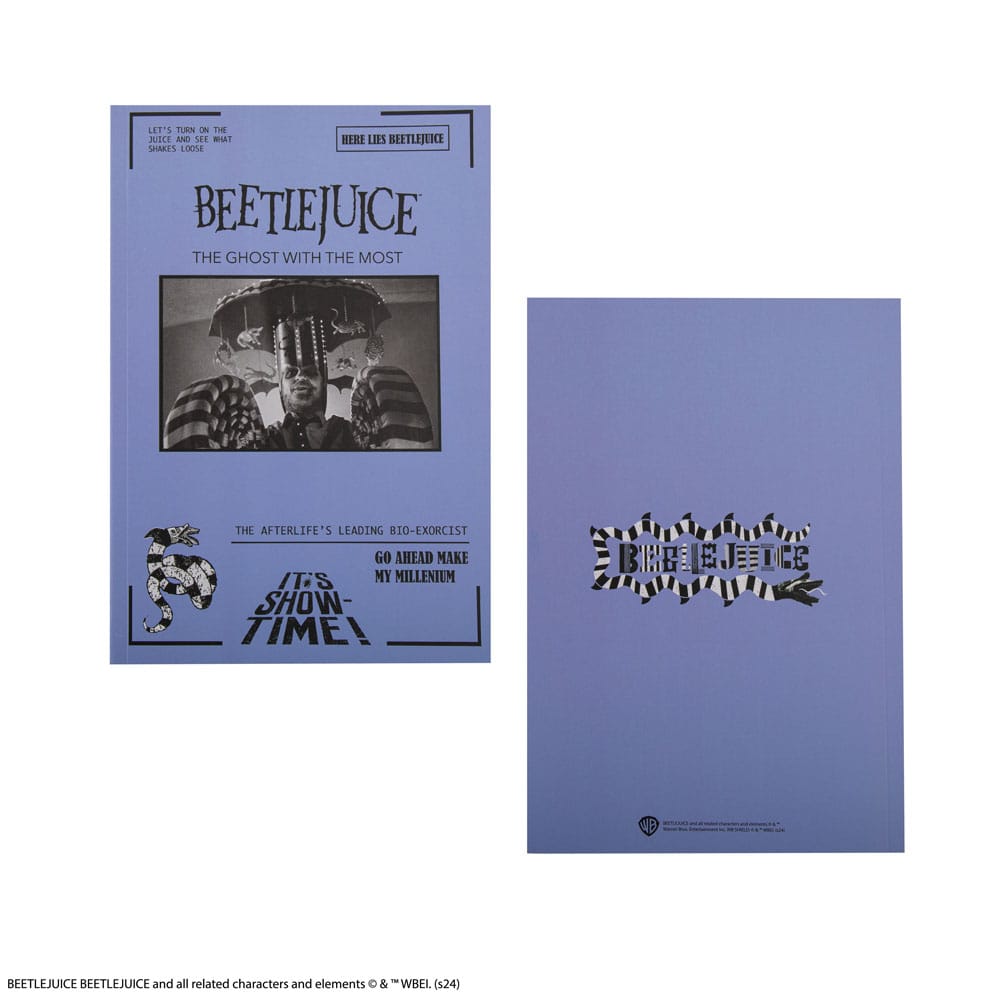 Beetlejuice Notebook It's Show Time P035430