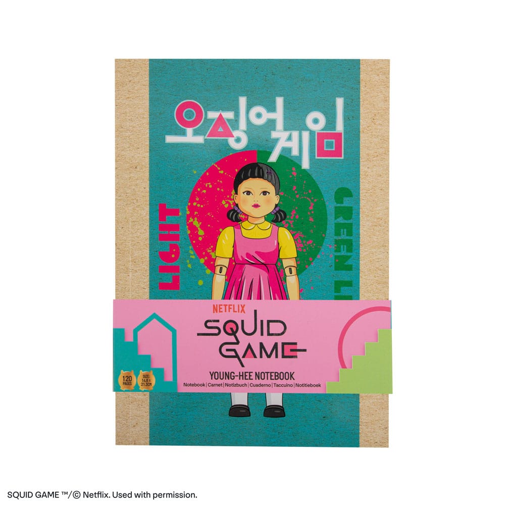 Squid Game Notebook Young-hee P035433