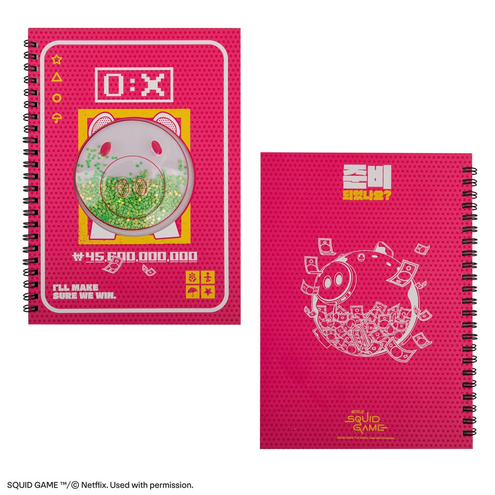 Squid Game Notebook Piggy Bank P035435