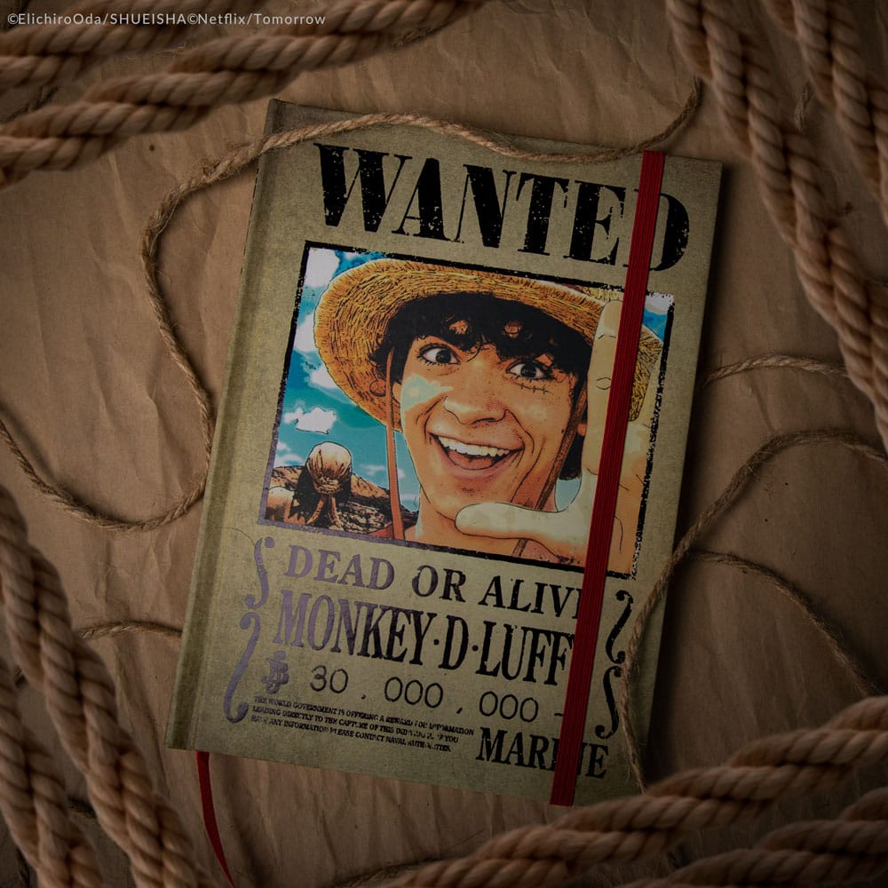 One Piece Notebook Wanted Posters P035444