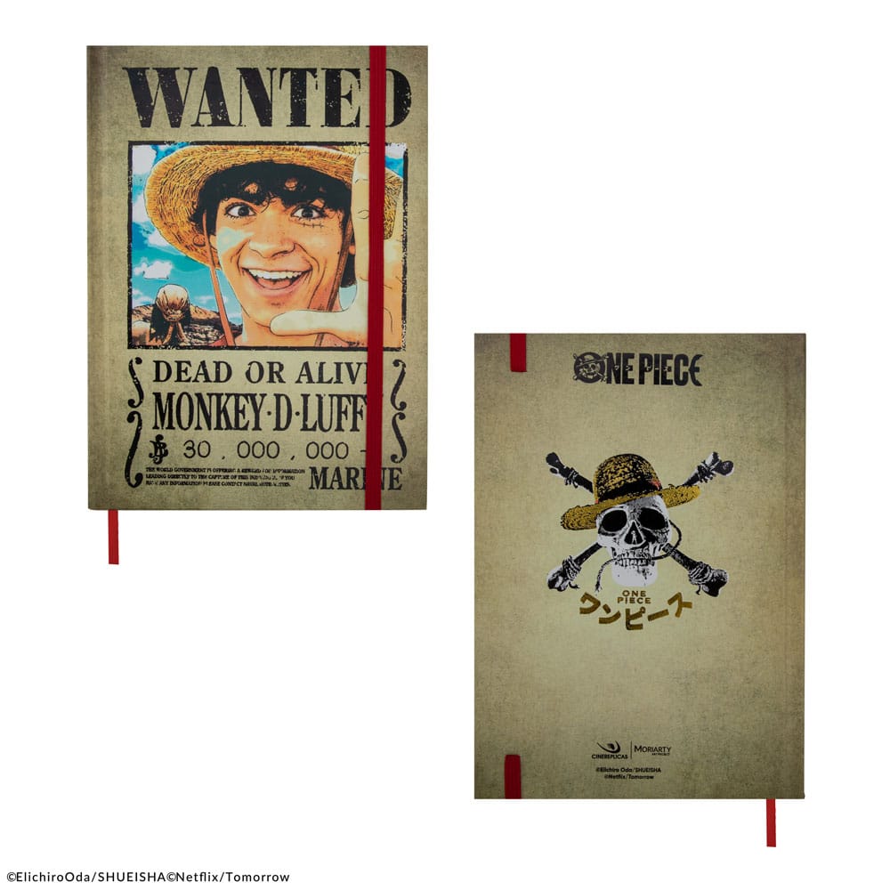 One Piece Notebook Wanted Posters P035444
