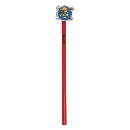 One Piece Pencils with Eraser Topper Luffy P035465