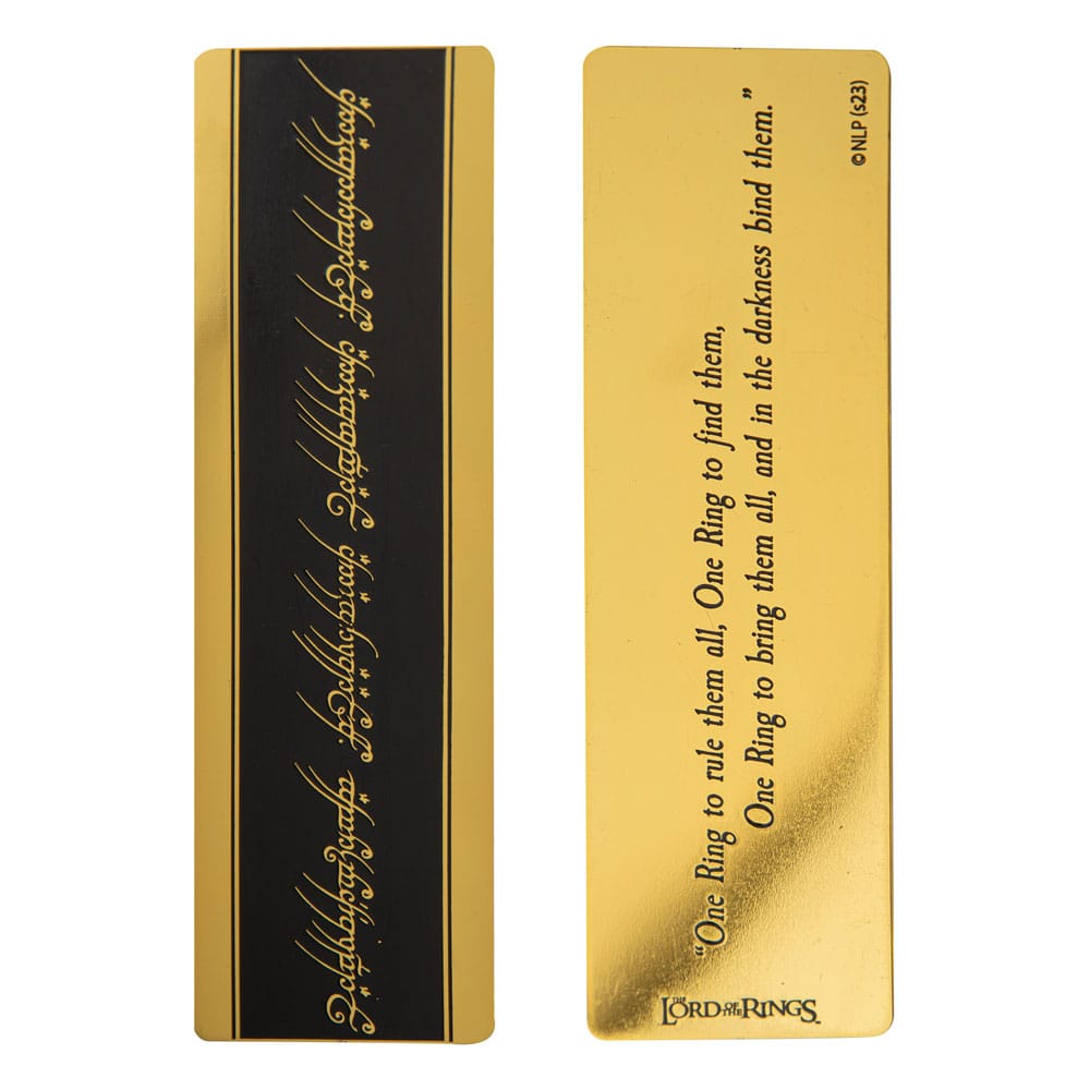 Lord of the Rings Bookmark One Ring 14 x 4 cm P035467