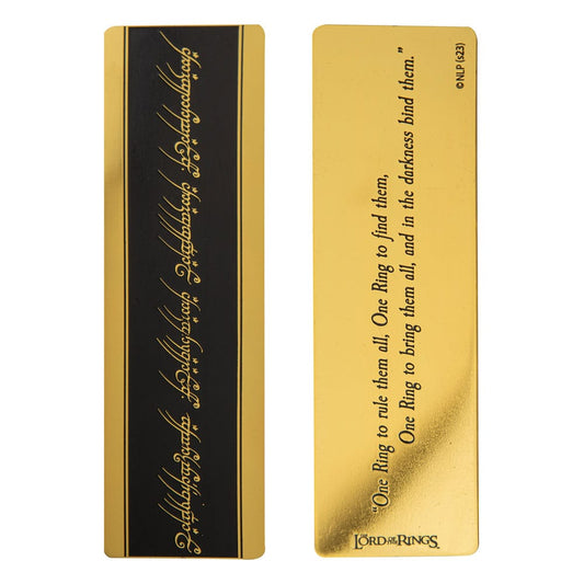 Lord of the Rings Bookmark One Ring 14 x 4 cm P035467