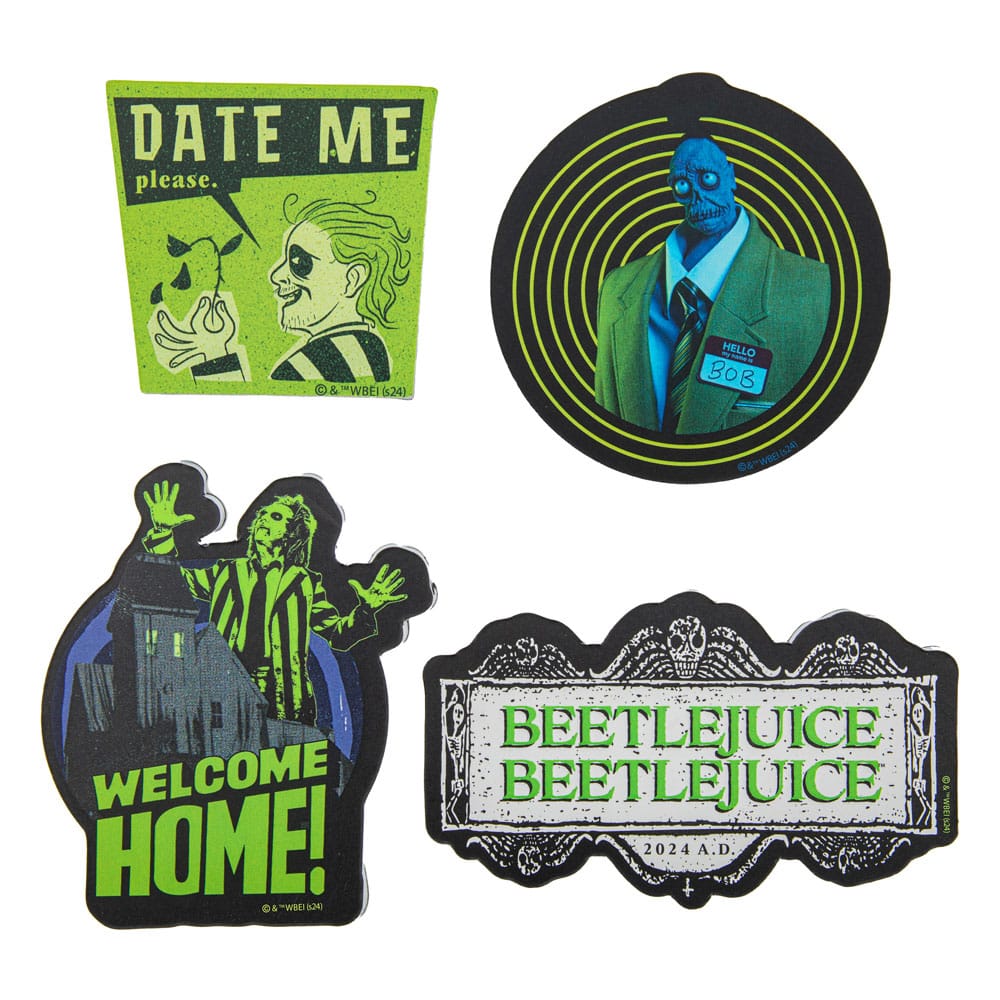 Beetlejuice Fridge Magnet 4-Pack P035469