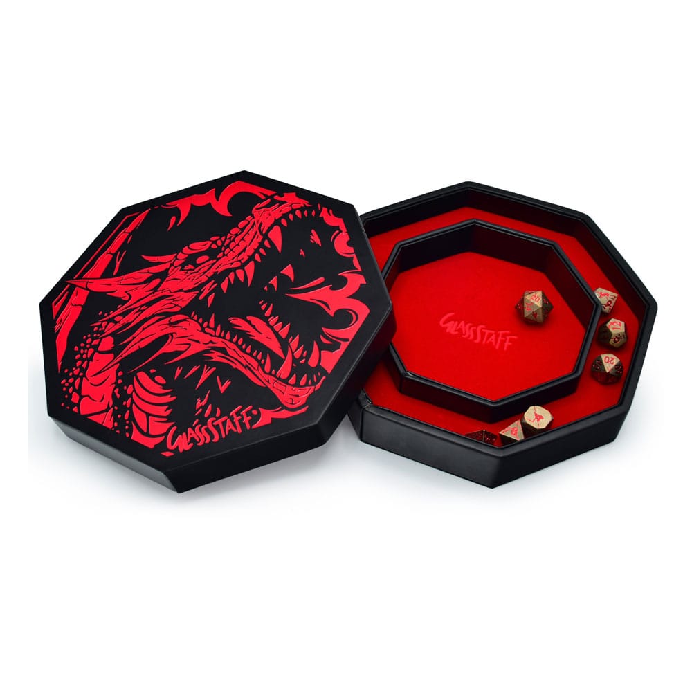 CritStones Arena Dice Tray Red Dragon P035544