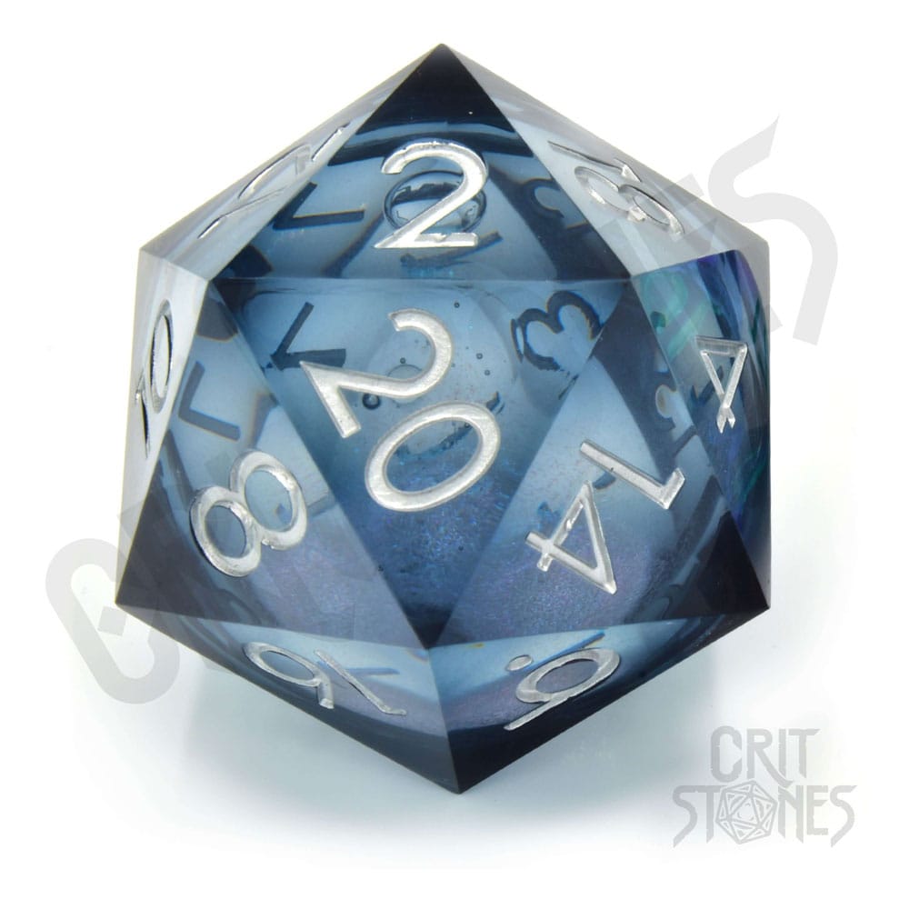 CritStones Liquid Core Dice D20 Ocean Orb 5 cm P035547