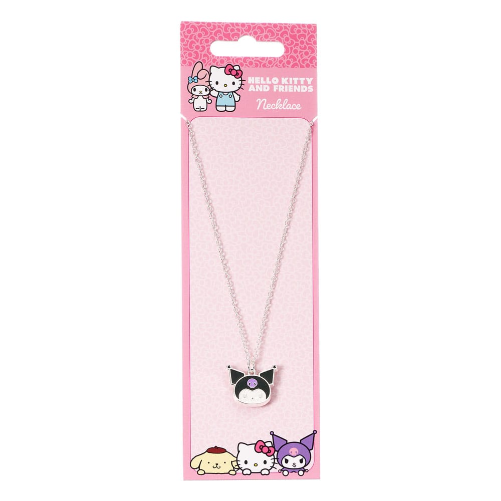 Hello Kitty Necklace with Kuromi Charm P035592