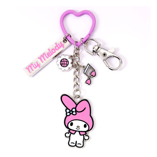 Hello Kitty Key Chain with My Melody Charms 15 cm P035597