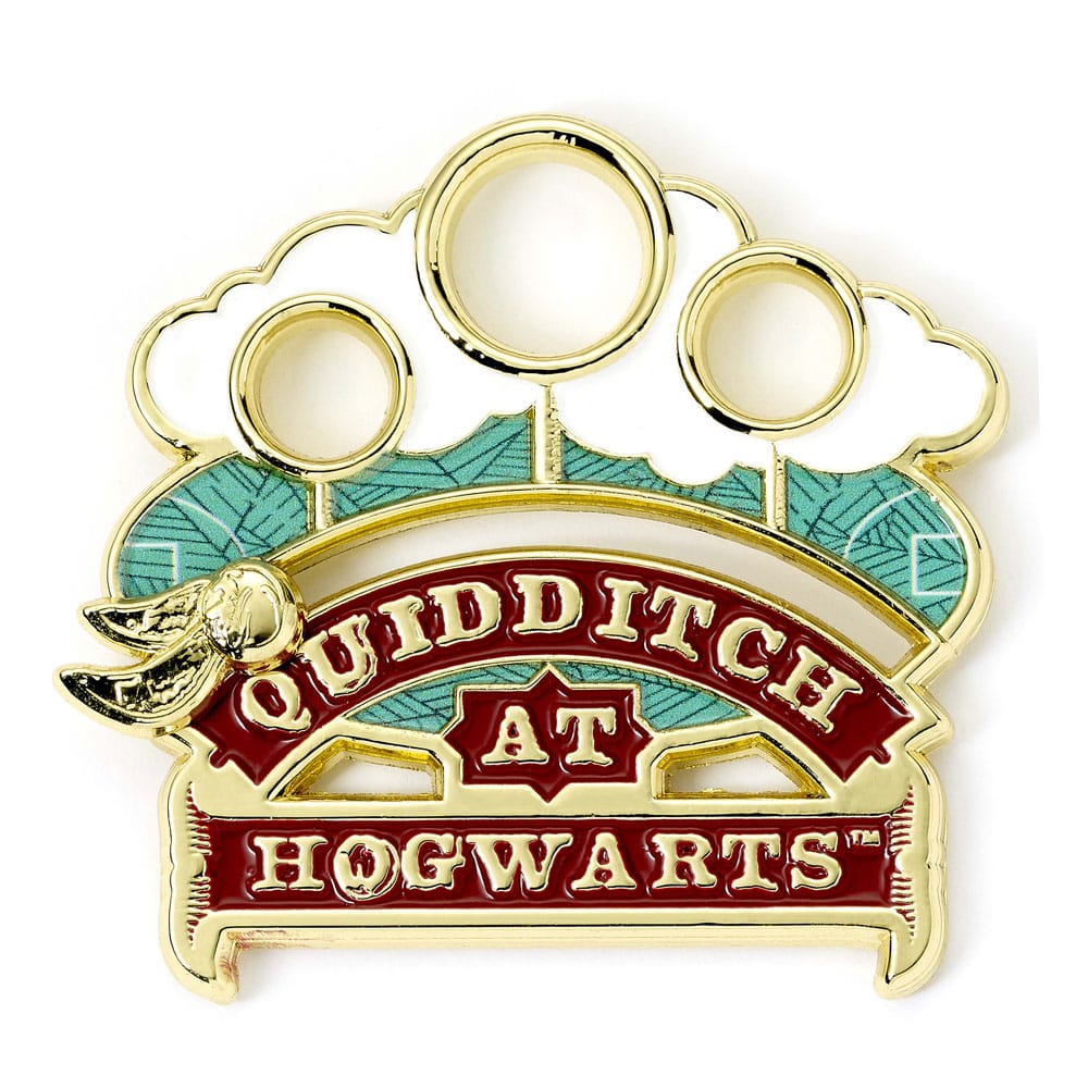 Harry Potter Pin Badge Quidditch (Golden Tone) P035644