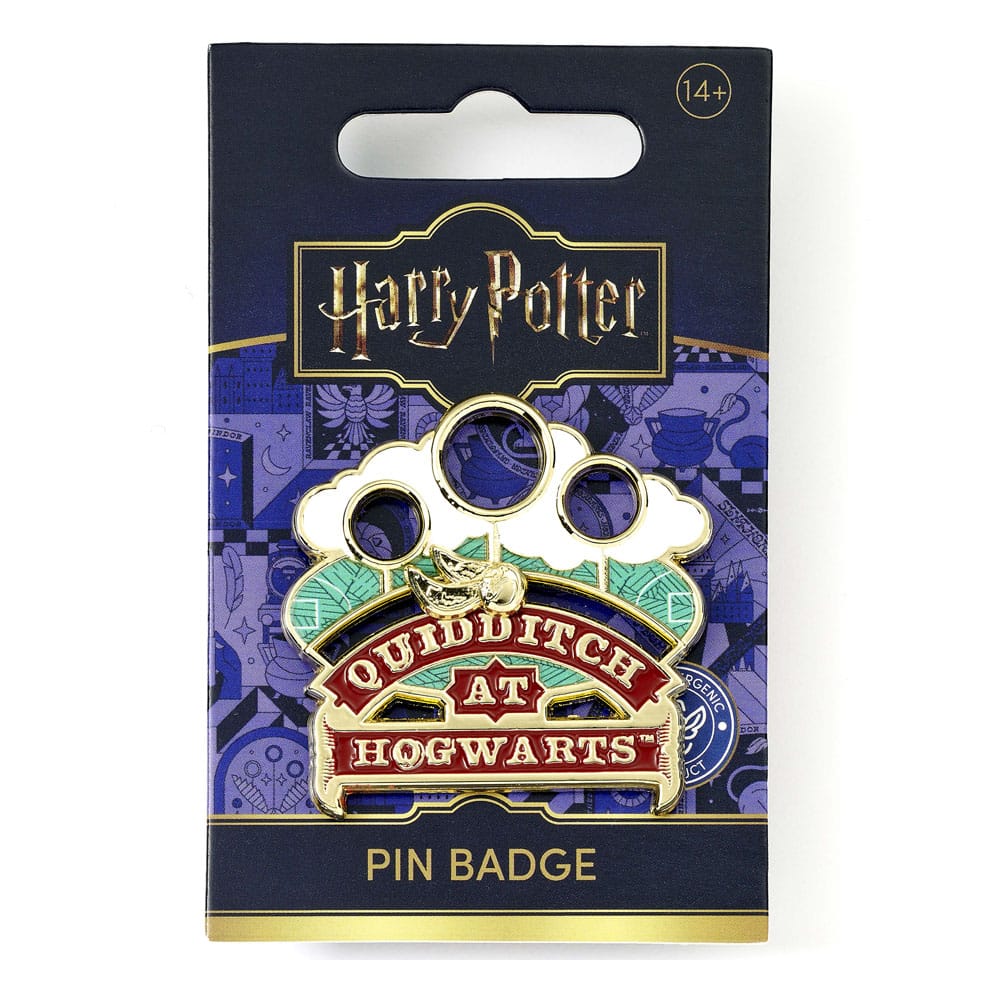 Harry Potter Pin Badge Quidditch (Golden Tone) P035644