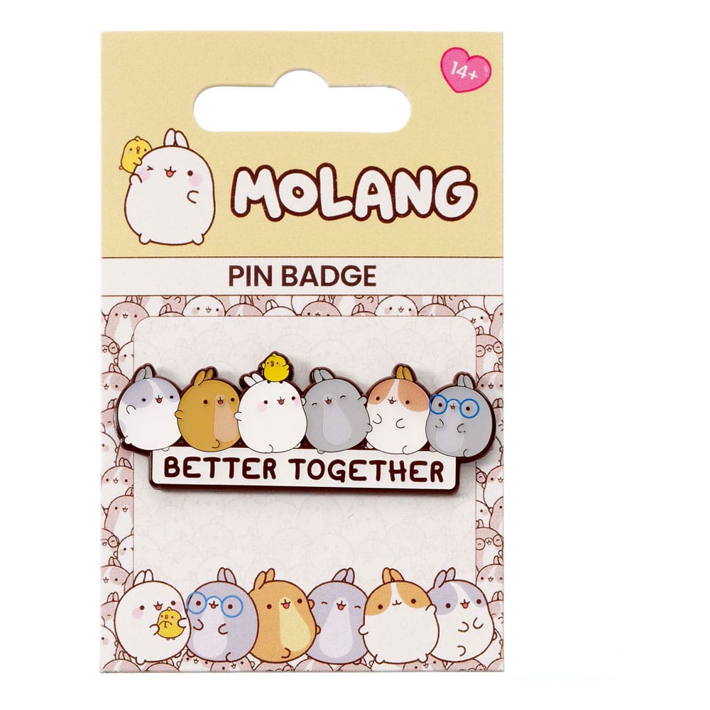 Molang Pin Badge Better Together P065677