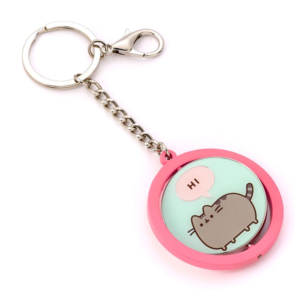 Pusheen Keychain ''Hi , Bye'' Spinning