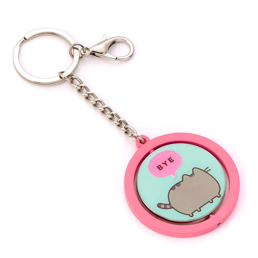 Pusheen Keychain ''Hi , Bye'' Spinning