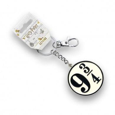 Harry Potter Keychain Platform 9 3/4 (silver plated) P035653