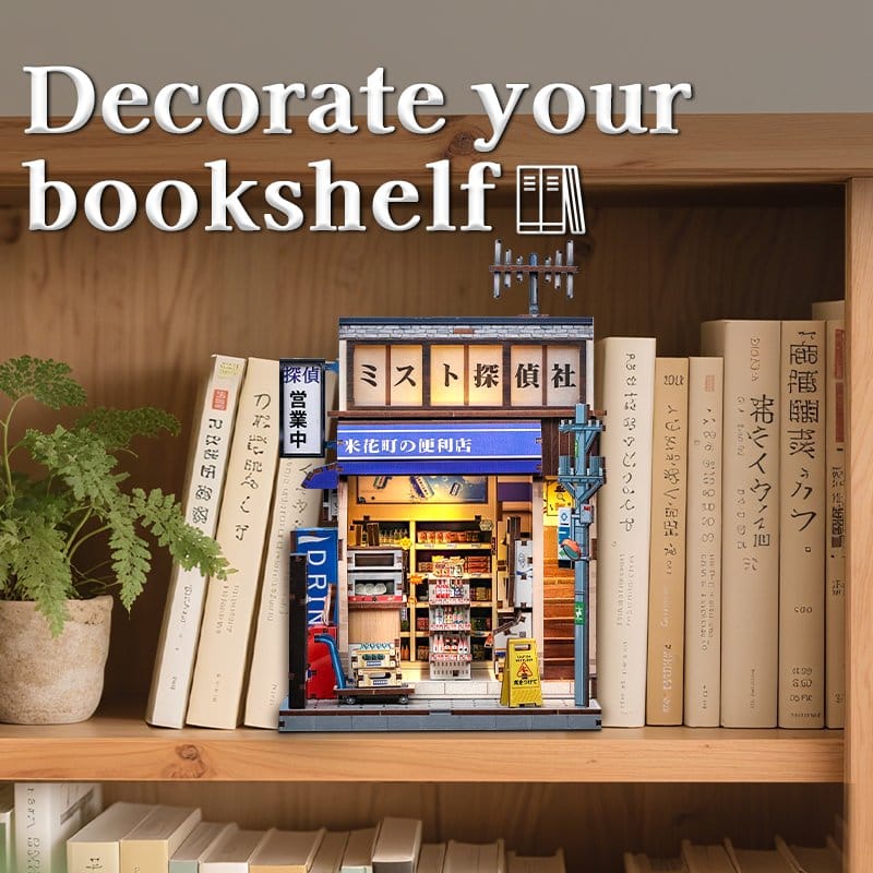 Miniature House Model Kit Beika-cho Convenience Store 22 x 15 cm P073234