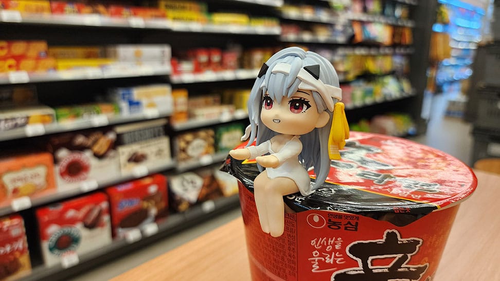 Goddess of Victory: Nikke Cup Noodle Holder PVC Statue Modernia 8 cm P035709