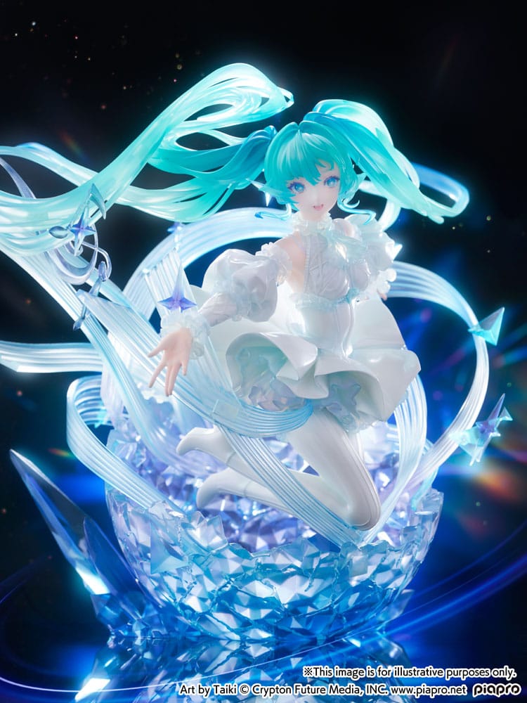 Hatsune Miku PVC Statue 1/7 Hatsune Miku - Crystal Dress Ver. 22 cm P035716