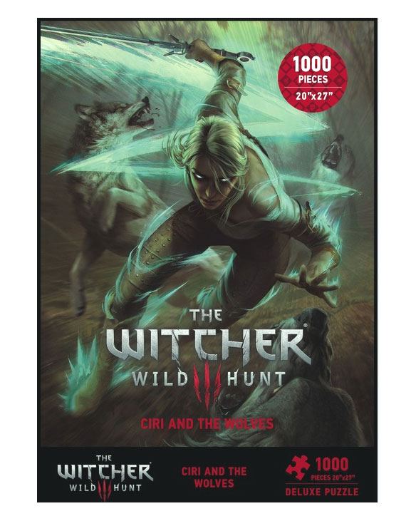Witcher 3 Wild Hunt Puzzle Ciri and the Wolves P035780