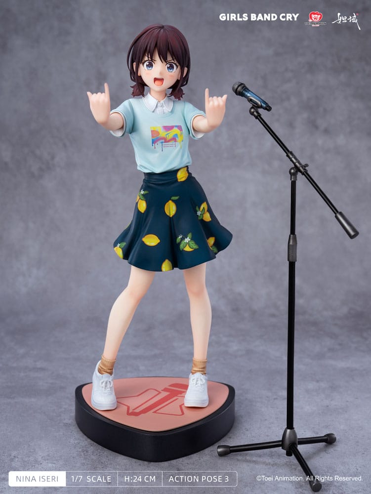 Girls Band Cry Natsu wo Mankitsu shite Sakebe Series No. 1 PVC Statue 1/7 Nina Iseri 24 cm P035875