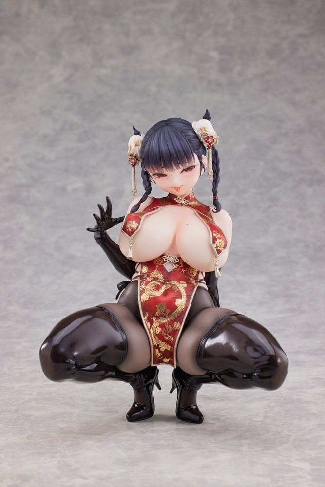 Original Character Statue 1/6 Dragon Chinese Dress Sugata no Ane no Tomodachi Illustrated by Daiki Kase 17 cm P064853