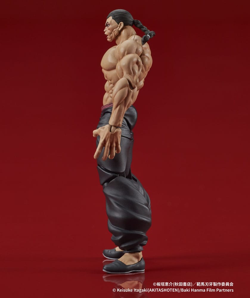 Baki Hanma Digaction Action Figure Retsu Kaioh 7 cm P067415