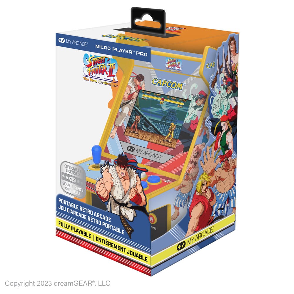 Super Street Fighter II Portable Retro Arcade Micro Player Pro P065825