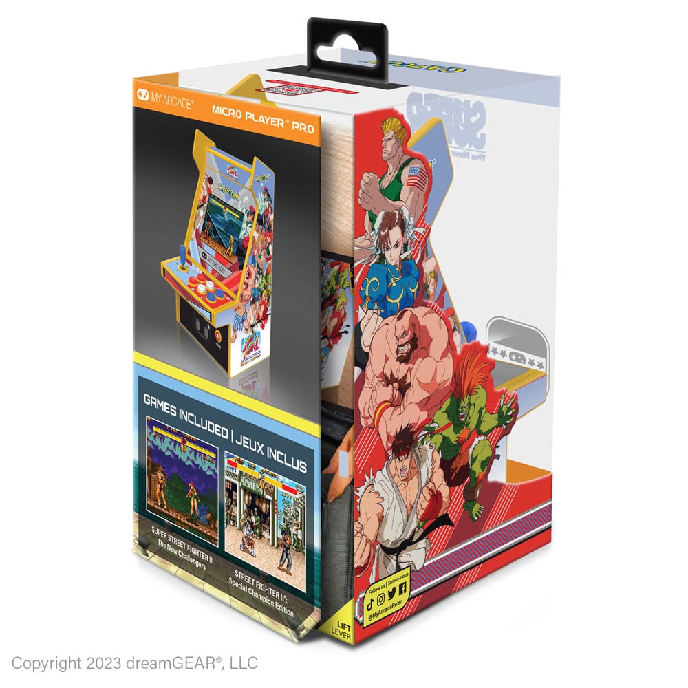 Super Street Fighter II Portable Retro Arcade Micro Player Pro P065825