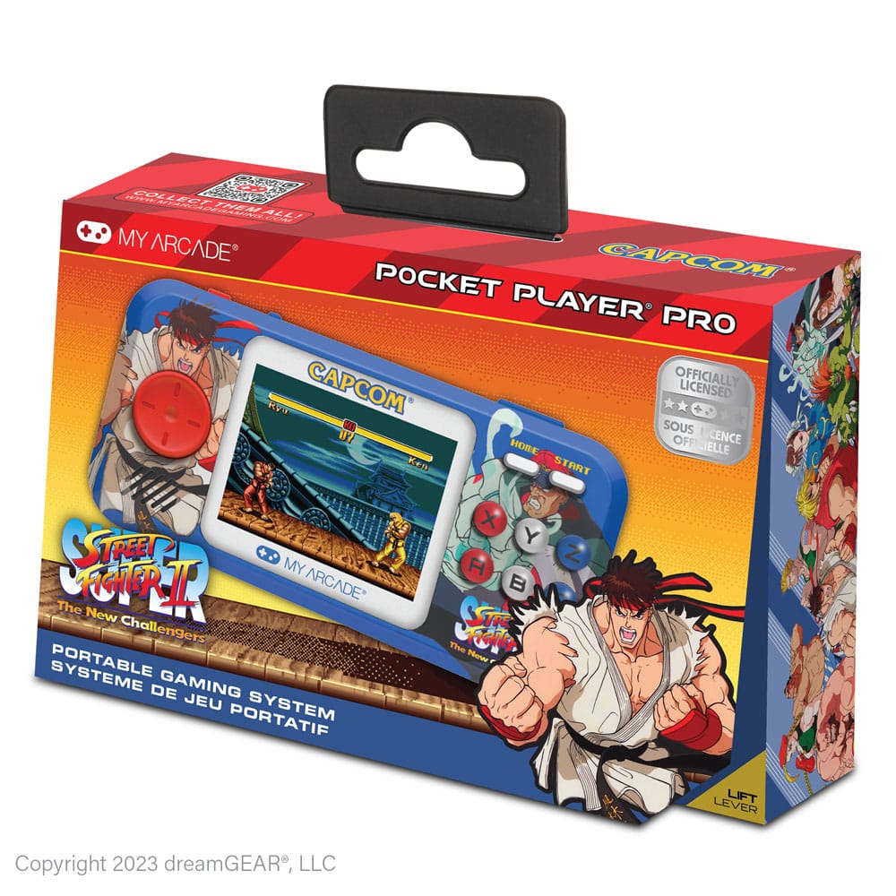 Super Street Fighter II Portable Gaming System Pocket Player Pro P065826