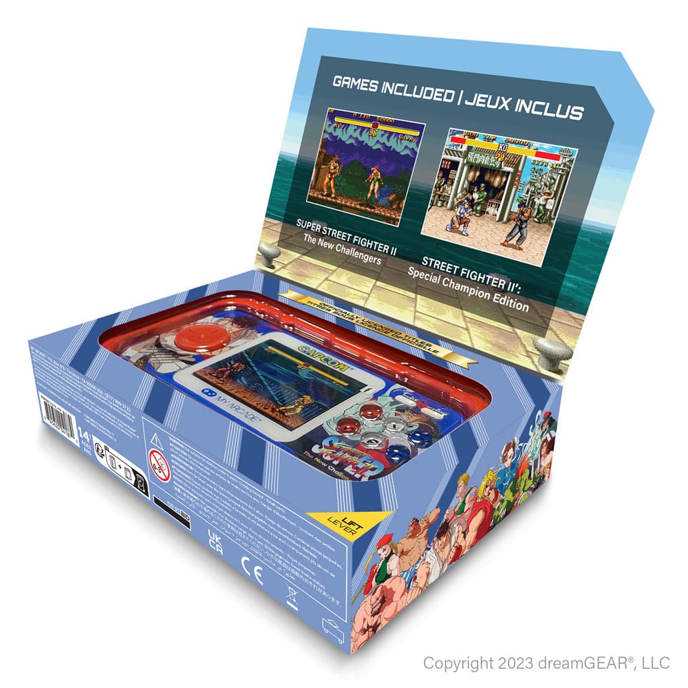 Super Street Fighter II Portable Gaming System Pocket Player Pro P065826