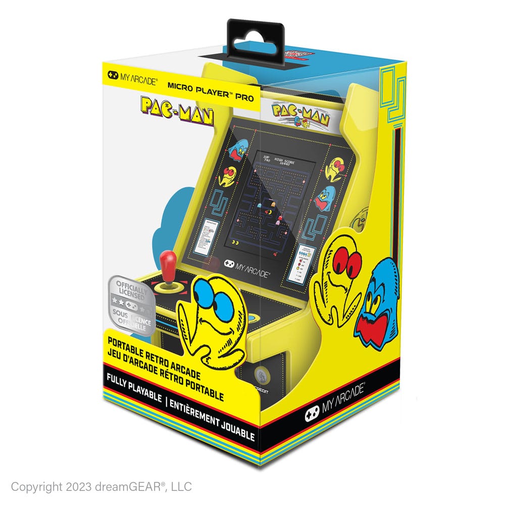 Pac-Man Portable Retro Arcade Micro Player Pro P065827