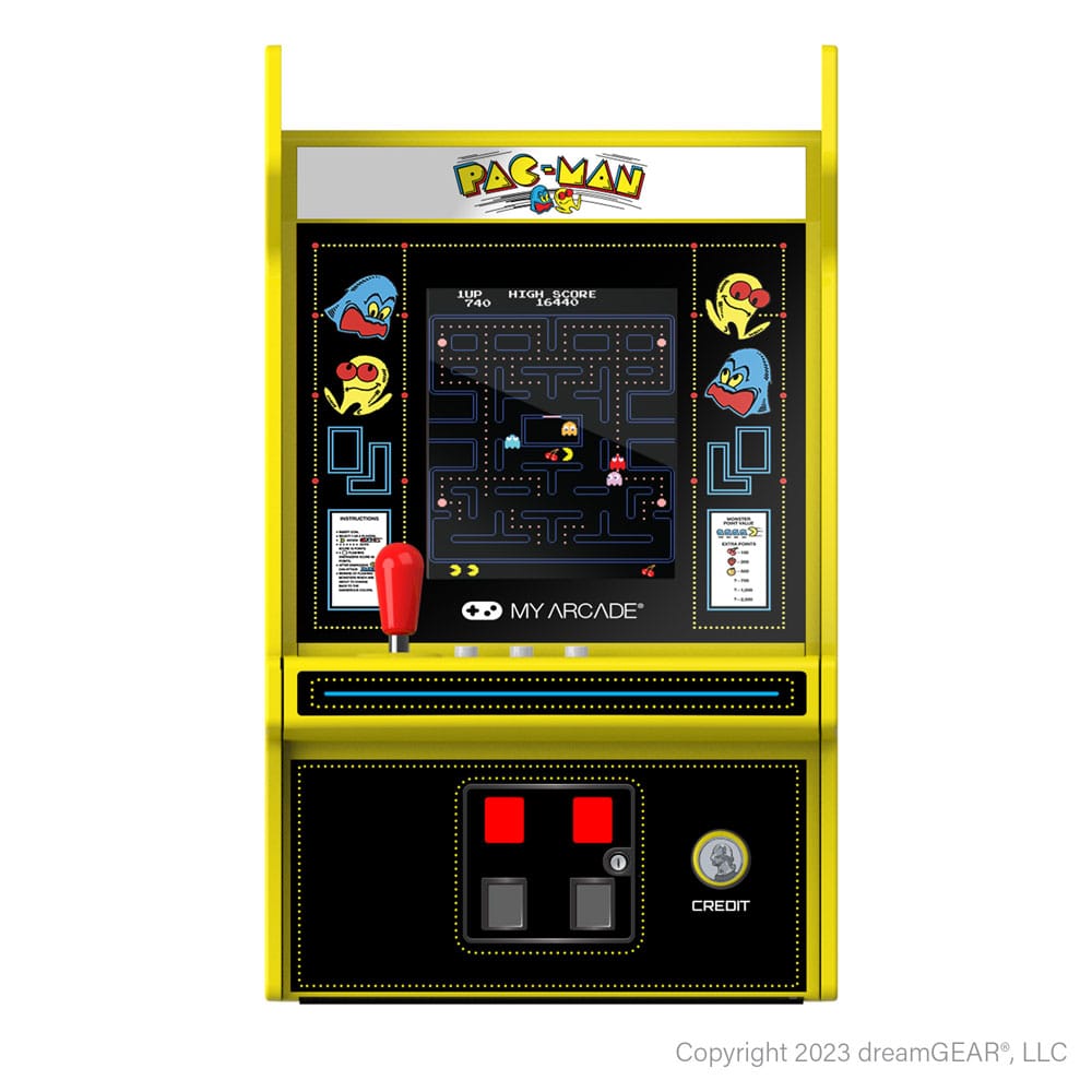Pac-Man Portable Retro Arcade Micro Player Pro P065827