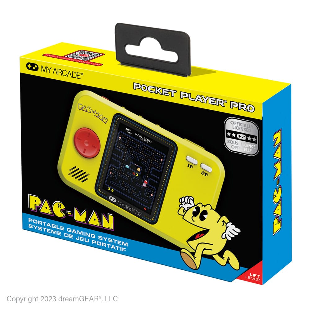 Pac-Man Portable Gaming System Pocket Player Pro P065828
