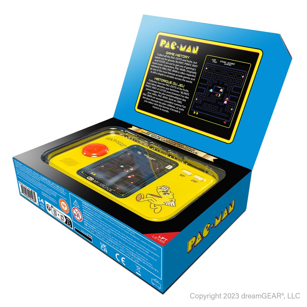 Pac-Man Portable Gaming System Pocket Player Pro P065828