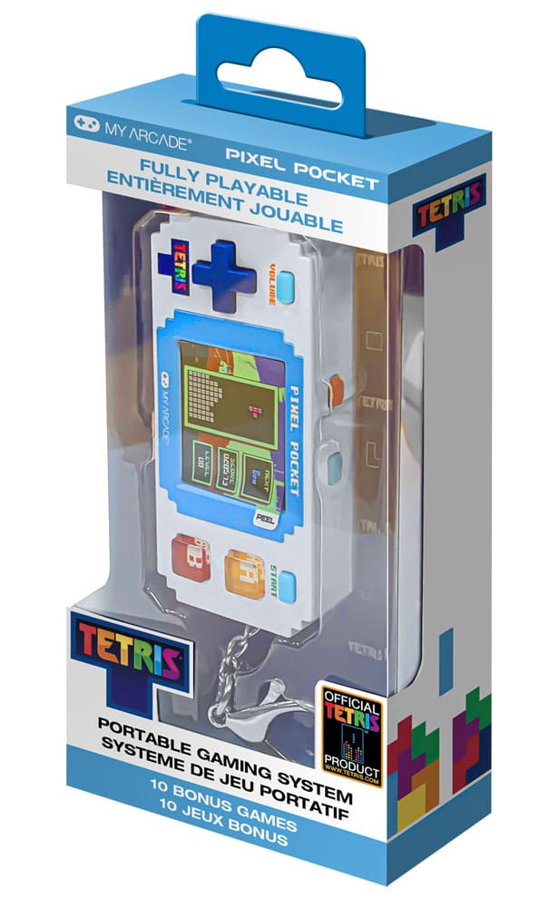 Tetris Mini Portable Gaming System Pixel Pocket P065834