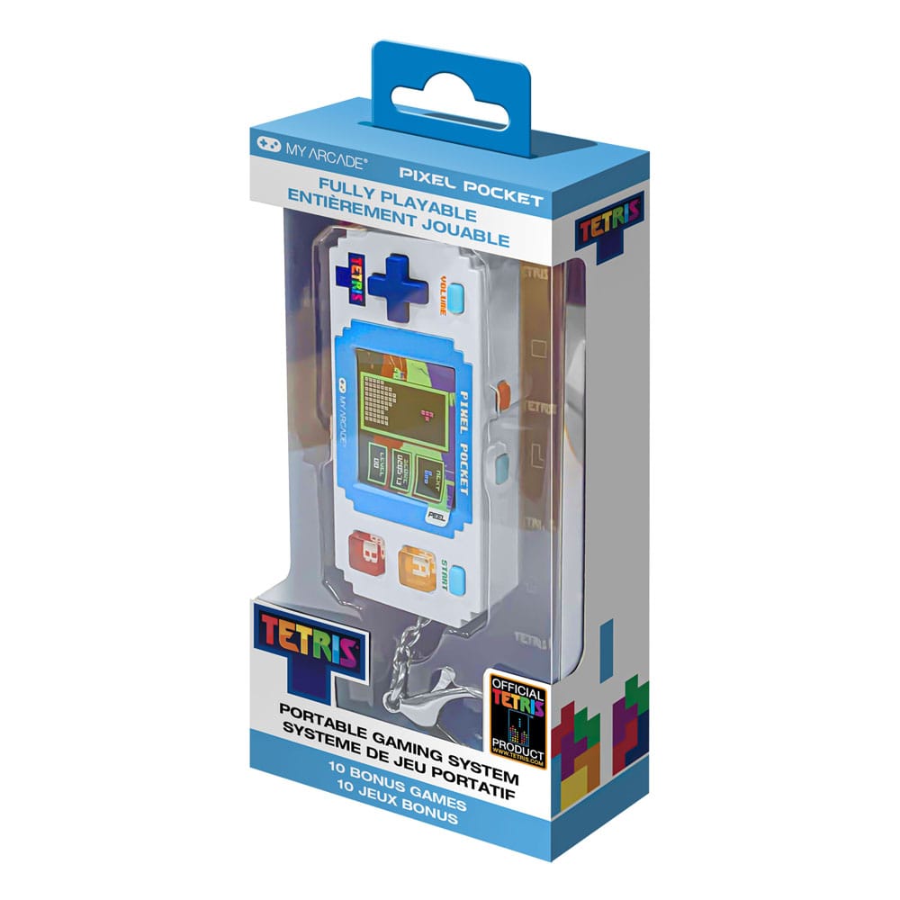 Tetris Mini Portable Gaming System Pixel Pocket Display (12) P068331