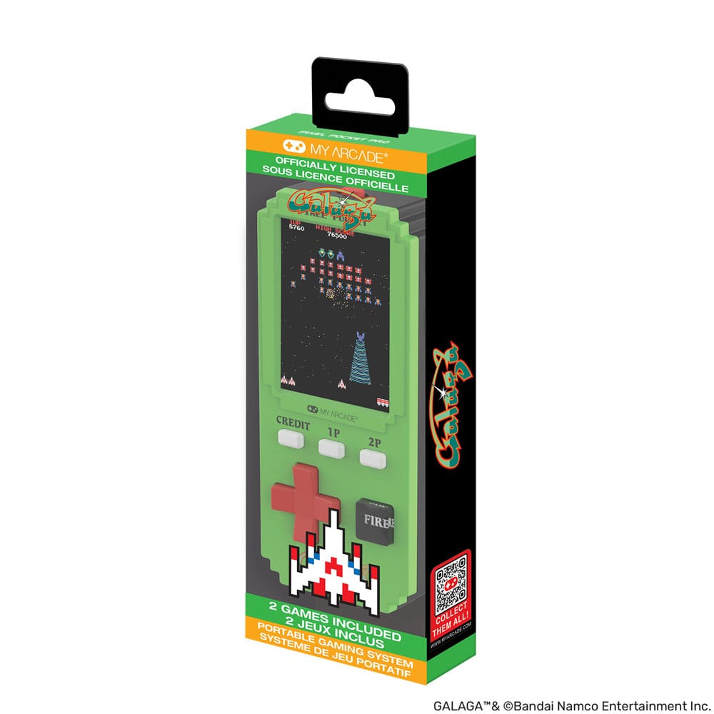 Galaga Portable Gaming System Pixel Pocket Pro P065836