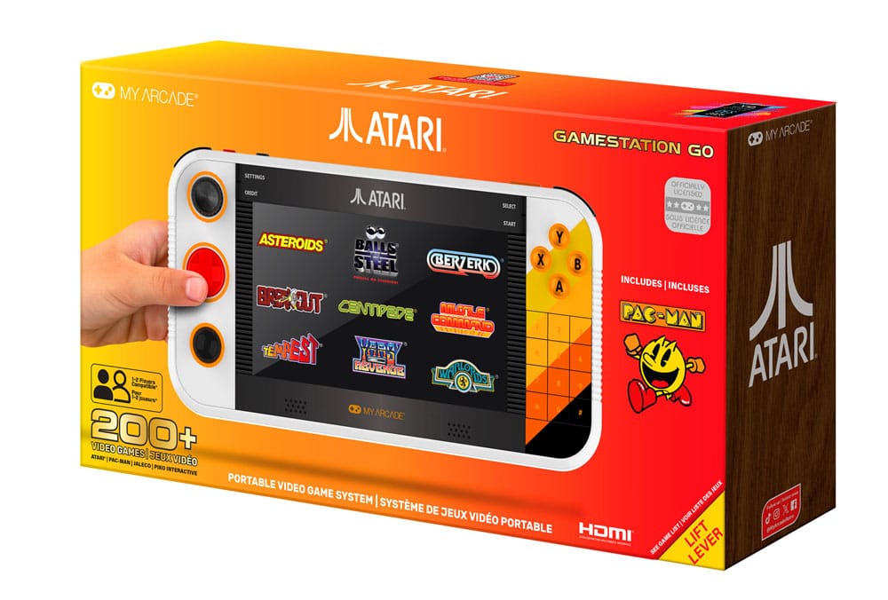 Atari Portable Gaming System Gamestation Go P065840