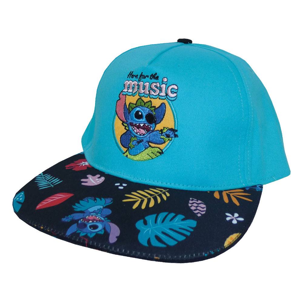 Lilo & Stitch Curved Bill Cap Here For The Music P036057