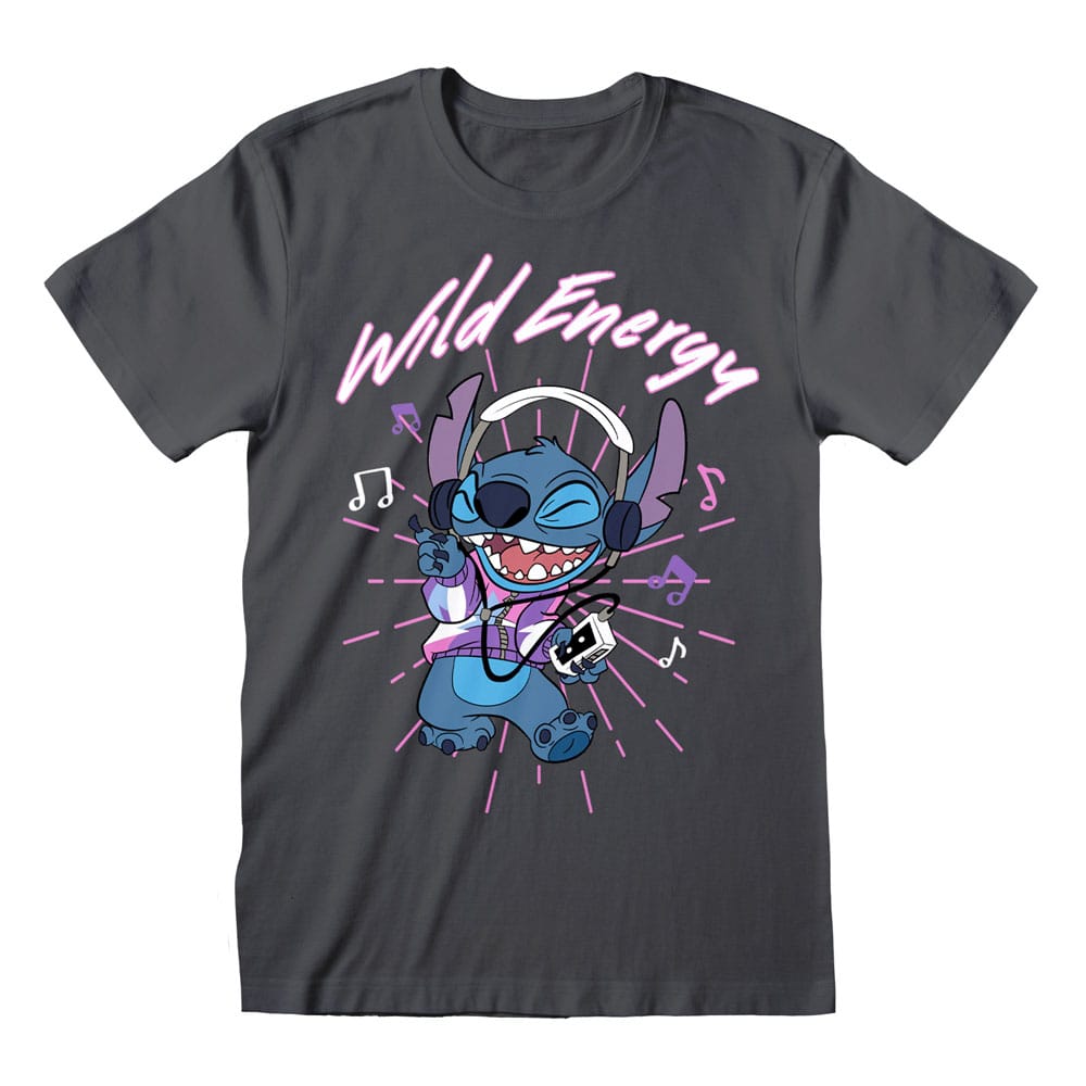 Lilo & Stitch T-Shirt Wild Energy Size S P036066