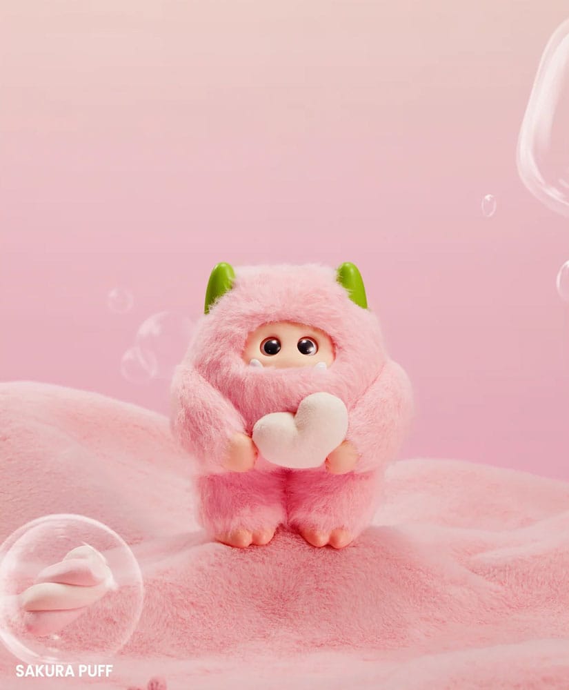 Giggle Monster Plush Keychain 11 cm Marshmallow Dreams Blind Box Display (6)