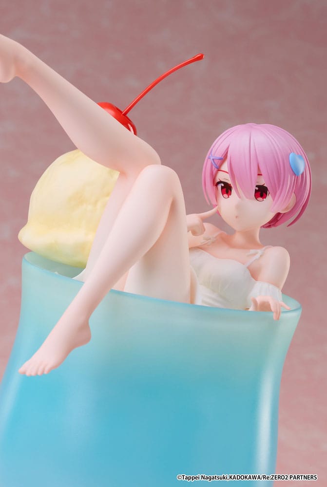 Re:Zero Starting Life in another World PVC Statue 1/7 Ram Cream Soda Ver. 21 cm P036249