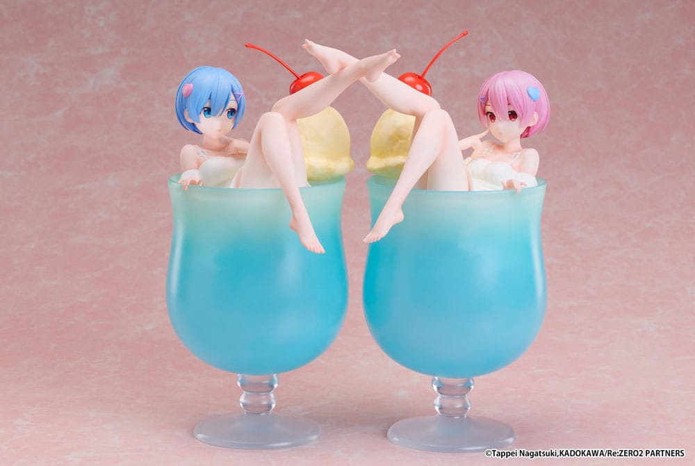 Re:Zero Starting Life in another World PVC Statue 1/7 Ram Cream Soda Ver. 21 cm P036249