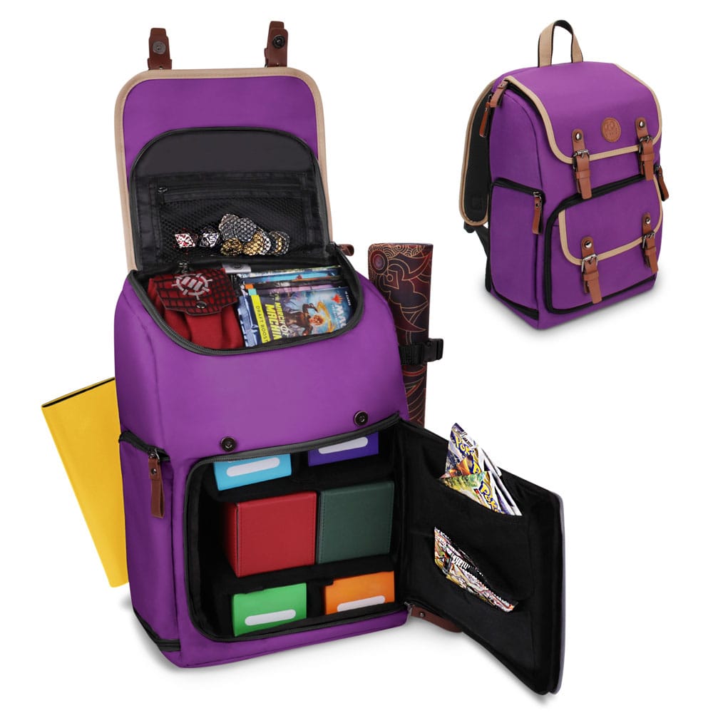 Enhance TCG Series Trading Card Backpack Designer Edition Purple Mid-Size P036299